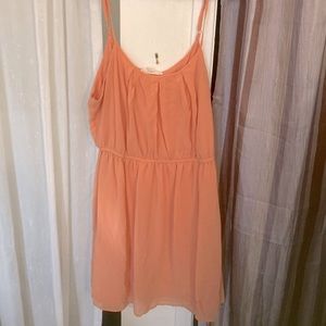 Orange Tank Top Dress.